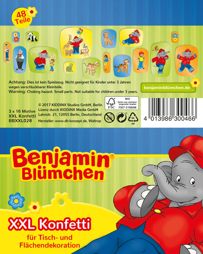 Benjamin Blümchen XXL Konfetti