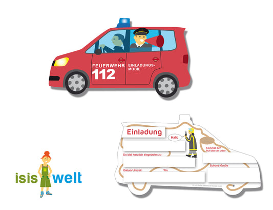 Feuerwehr Einladung