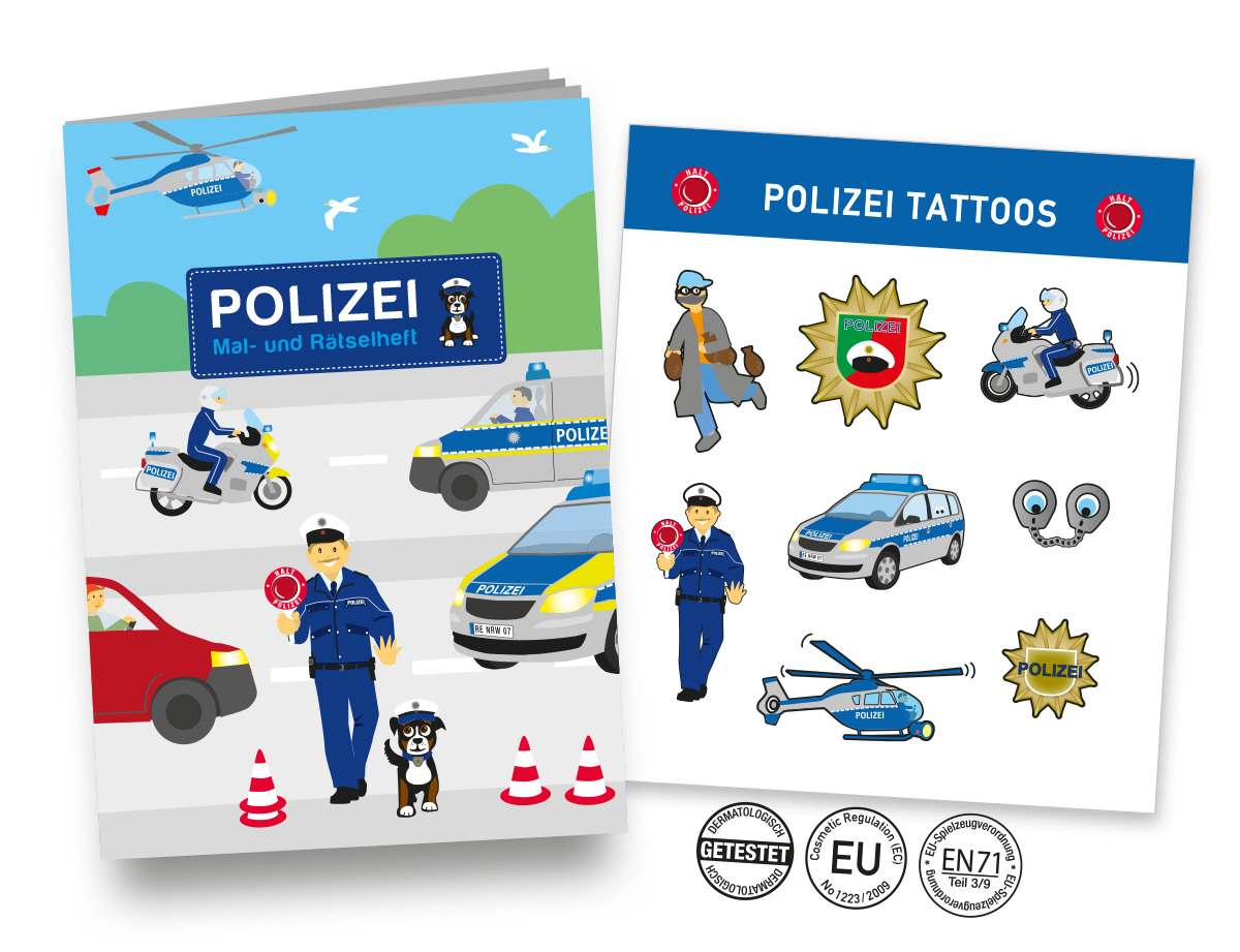 Polizei Mitgebsel Set