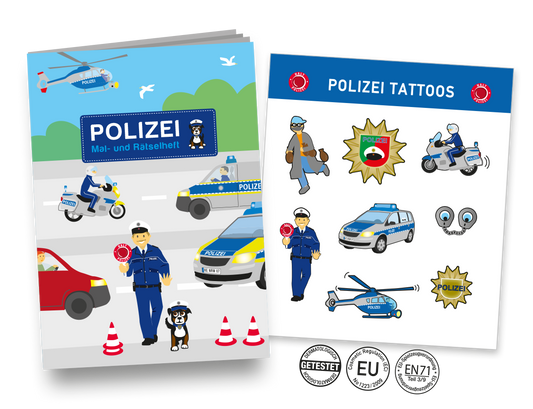 Polizei Mitgebsel Set