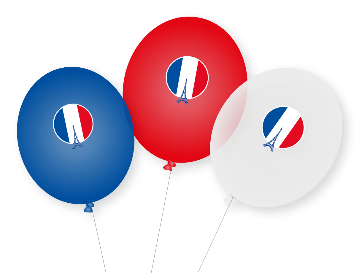 Frankreich Ballons