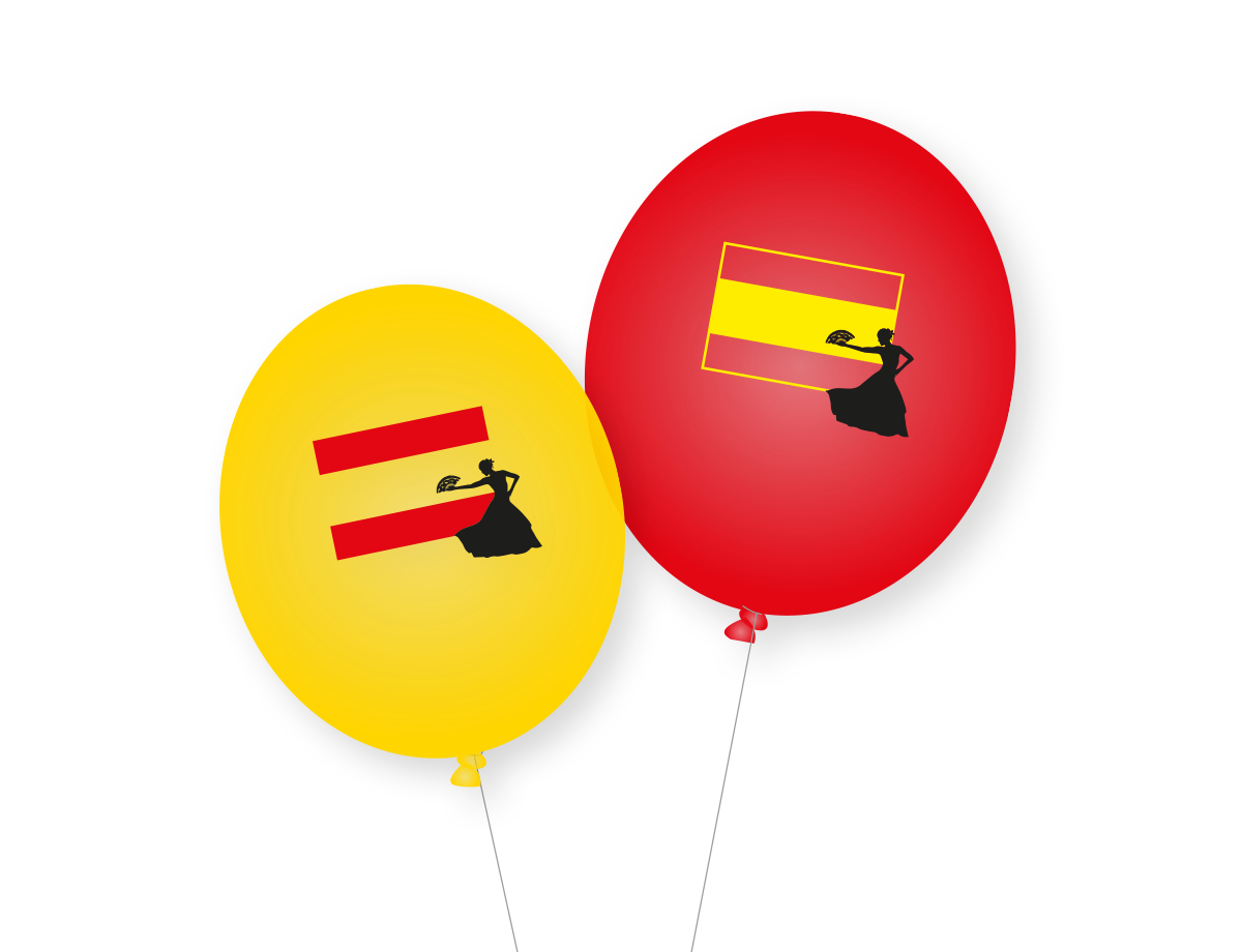 Spanien Ballons