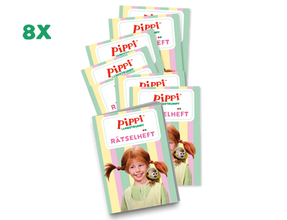 Pippi Langstrumpf Rätselhefte Set