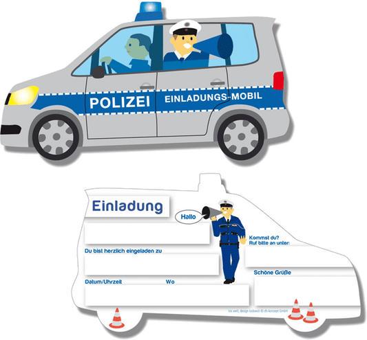 Polizei Einladungen