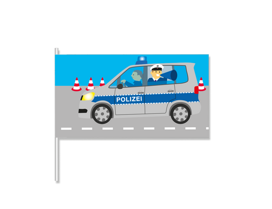 Polizei Flagge