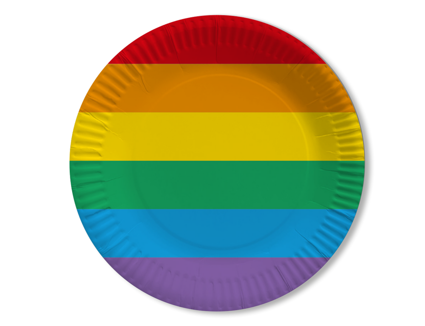 Pride Regenbogen Teller
