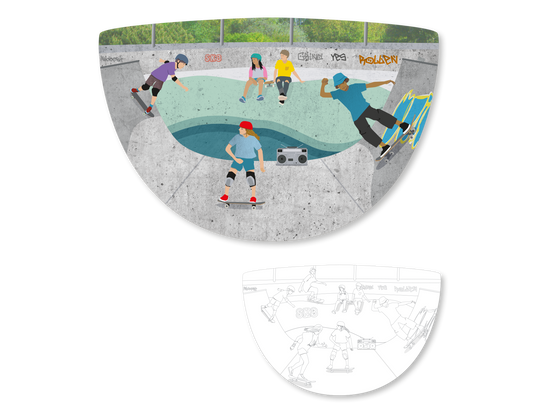 Skaterpark Platzset