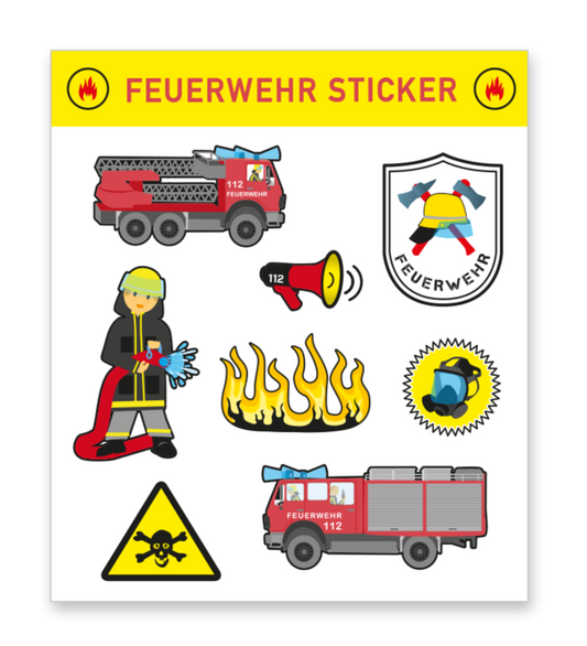 Feuerwehr Sticker