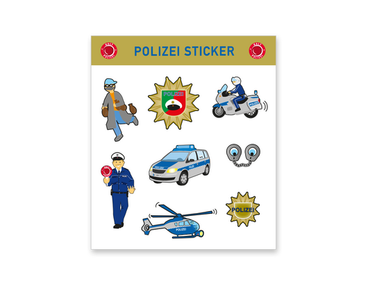 Polizei Sticker