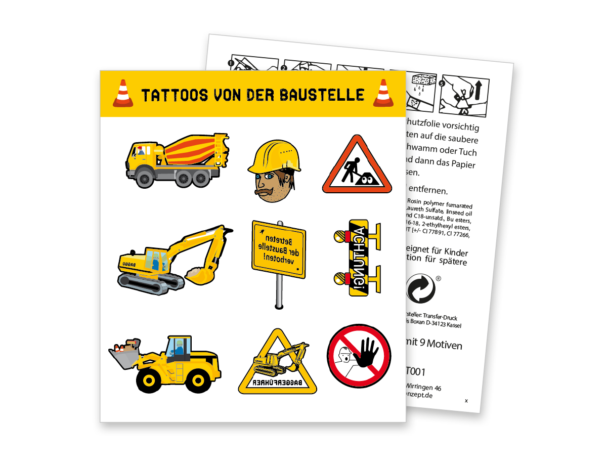 Baustelle Tattoo